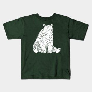 Sitting Bear Kids T-Shirt